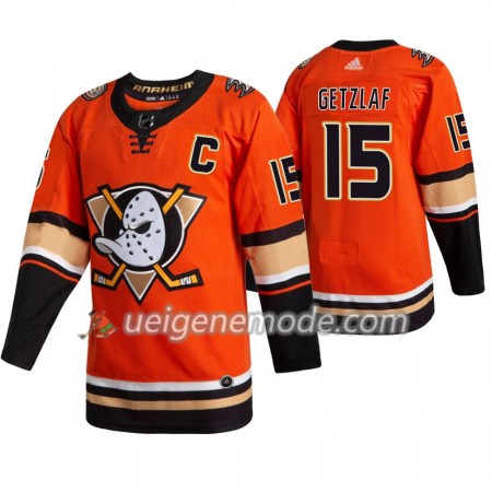 Herren Eishockey Anaheim Ducks Trikot Ryan Getzlaf 15 Adidas 2019-2020 Orange Authentic